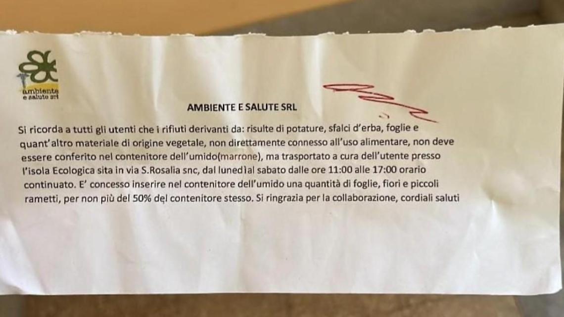 Sfalci da buttare. Disabile non può raggiungere l'ecocentro