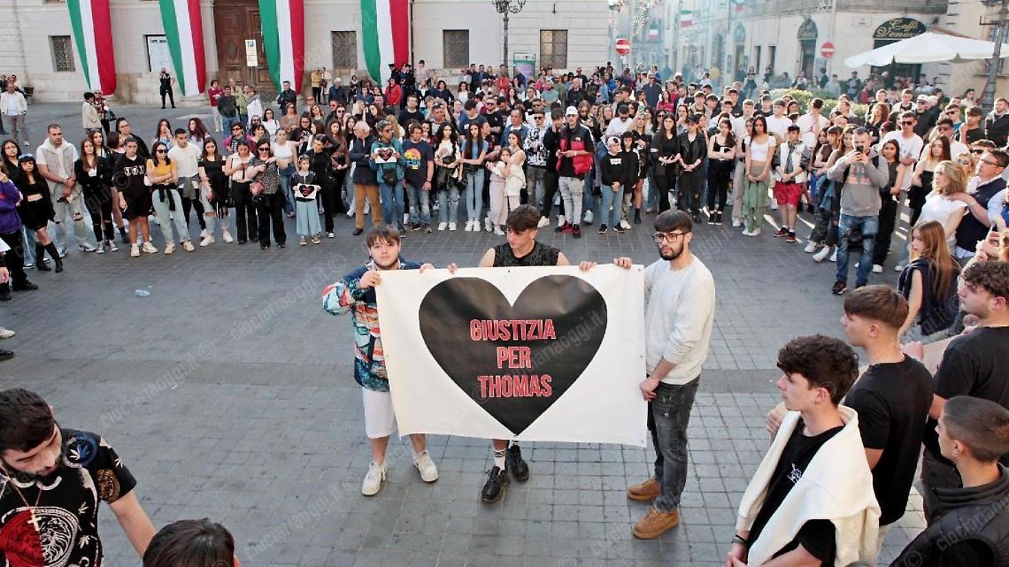 manifestazione thomas bricca alatri