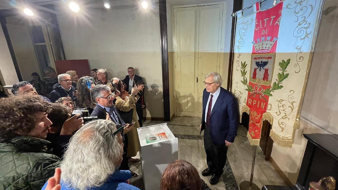 Sgarbi sindaco di Arpino, grande attesa per l'esordio