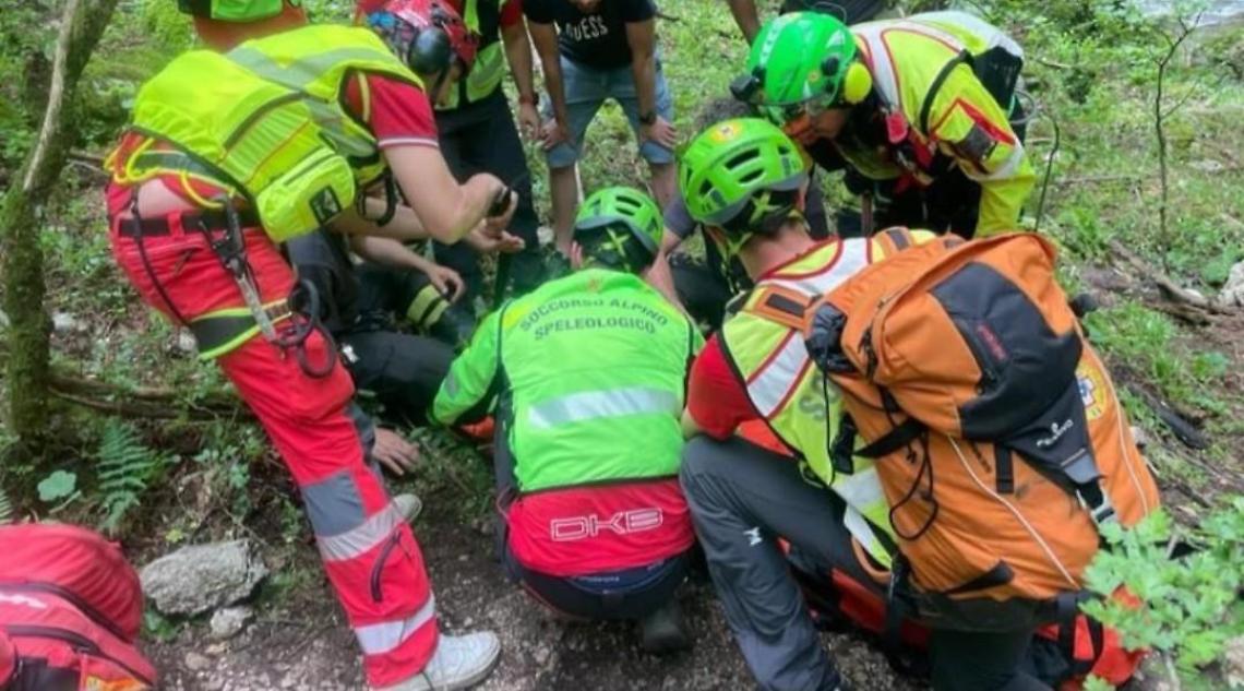 Escursionista cade e si ferisce. Trasportata a Roma con l'eliambulanza