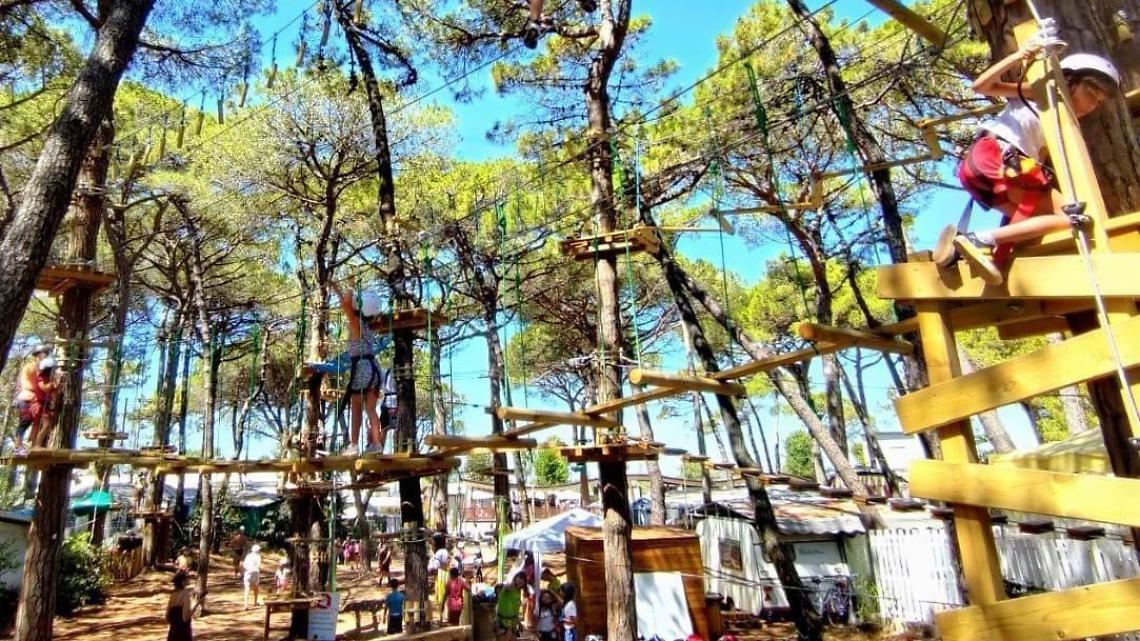 Un Parco avventura a Prato di Campoli. Svago a impatto zero