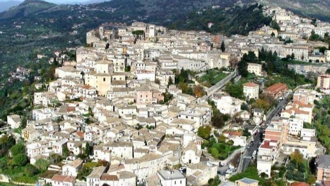 Una veduta  panoramica  di Veroli