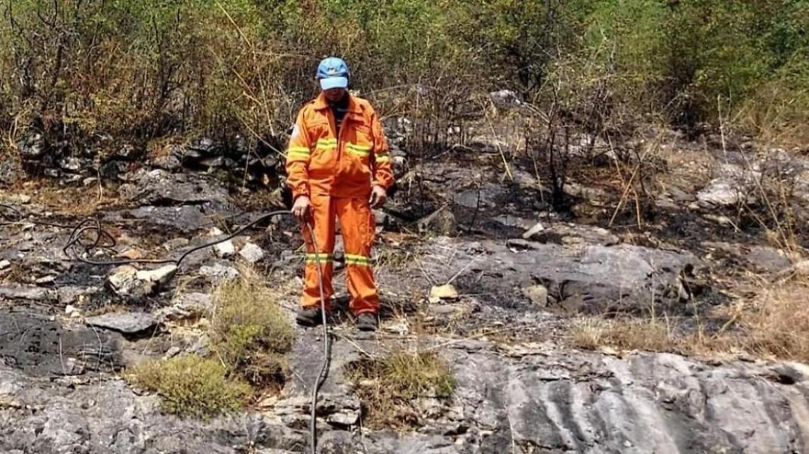 Doppio incendio vicino al centro abitato: decisivo intervento ella protezione civile di Filettino