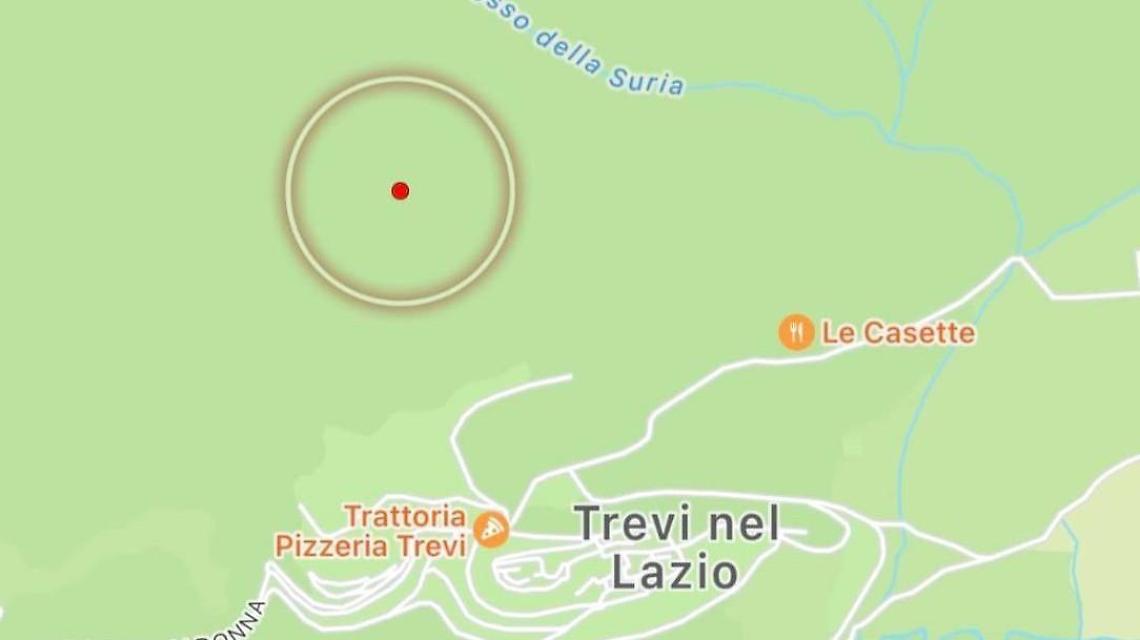 Trema la terra sui Monti Simbruini: lieve scossa di terremoto nella notte