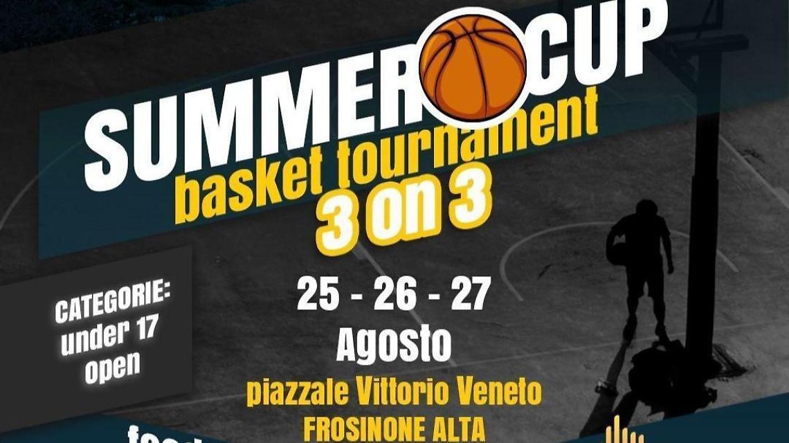 "Terrazze del Belvedere", al centro storico un torneo di basket