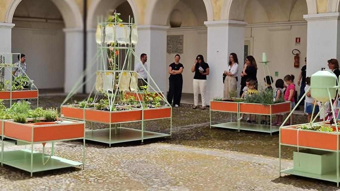 Orto didattico. A scuola si studia anche la natura