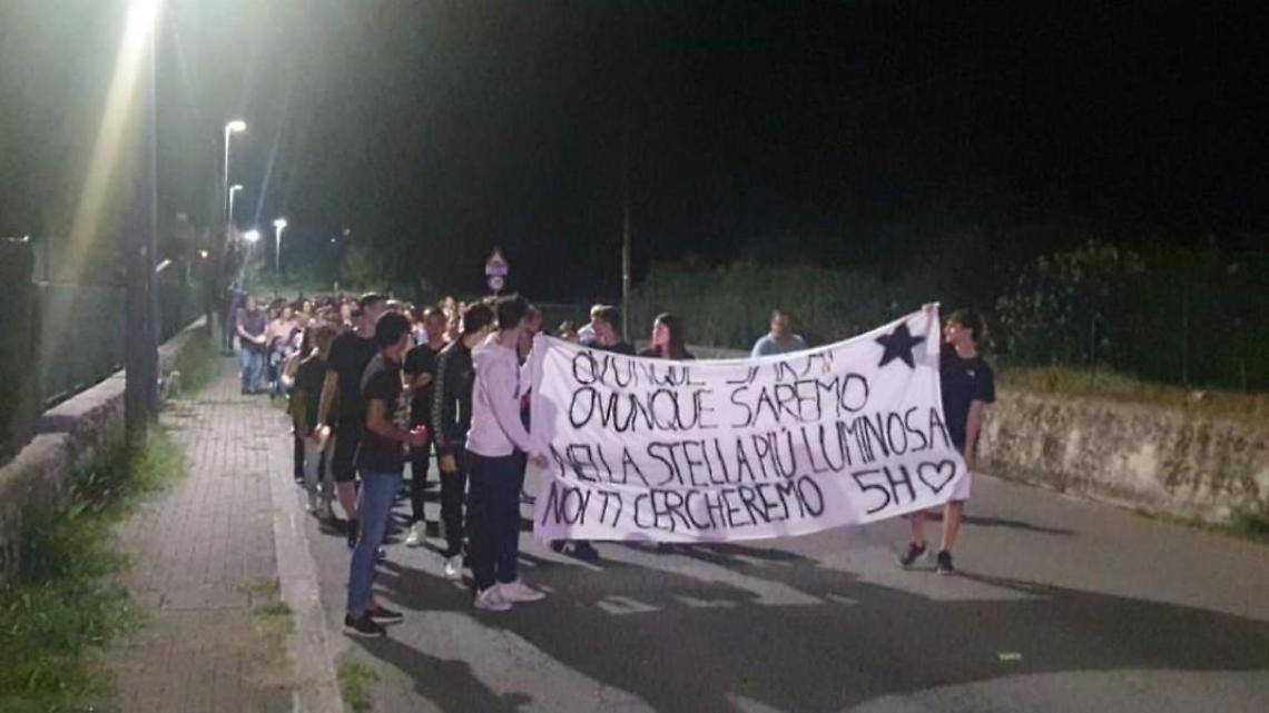 Una fiaccolata per ricordare Giulio D'Aliesio