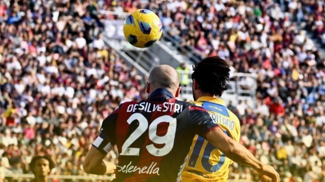 Il Frosinone sconfitto in trasferta contro il Bologna