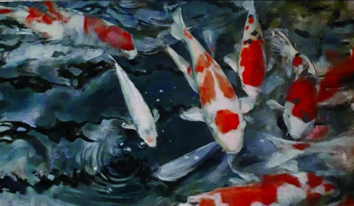 Il dinamismo  del cromatismo. In mostra la pittura figurativa di Tomoko Momok