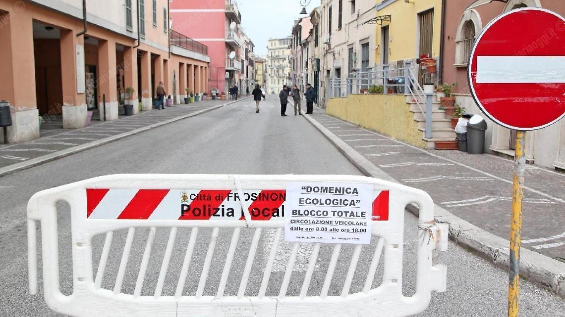 isola pedonale frosinone
