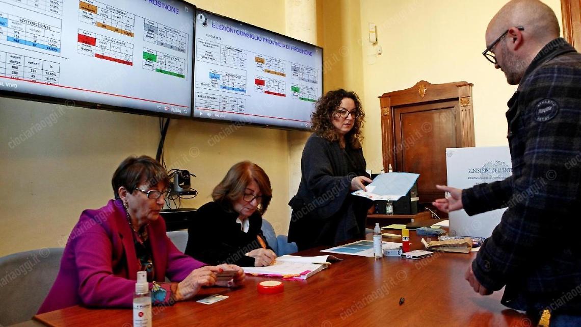 Elezioni provinciali. Il timbro dei partiti
