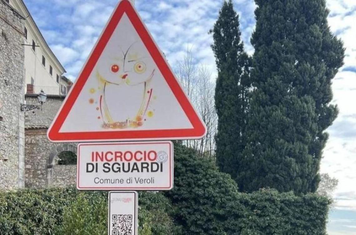 All'Olivella a Veroli un segnale “d'amore”