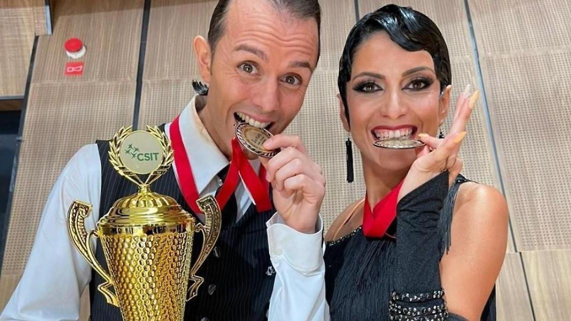 Elettra e Luca premiati in Comune per i brillanti risultati nella danza