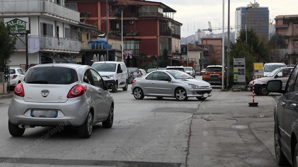 traffico frosinone