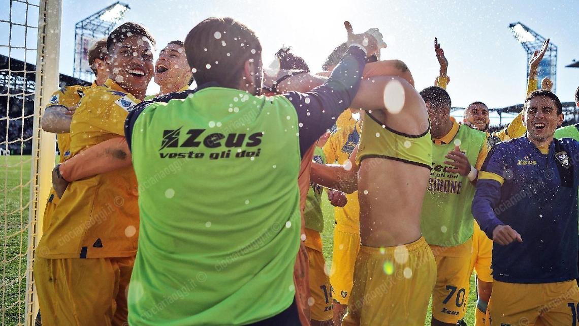 Il Frosinone è tornato. Vendicato il ko di Cagliari