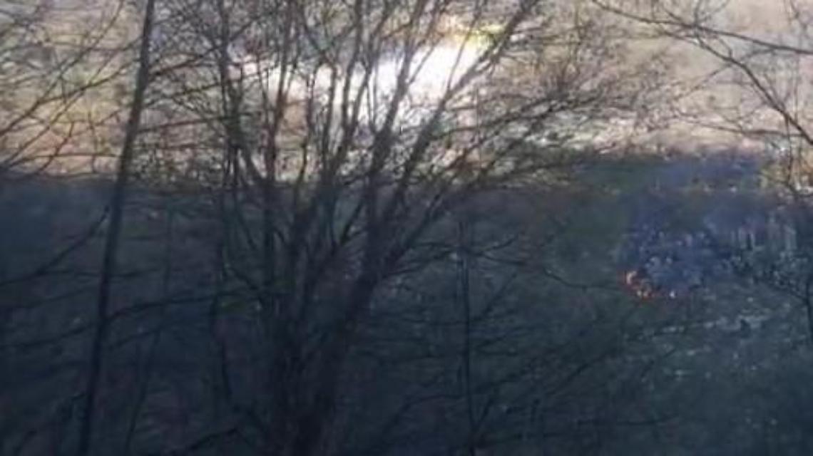 Incendio in montagna. A fuoco dieci ettari di vegetazione