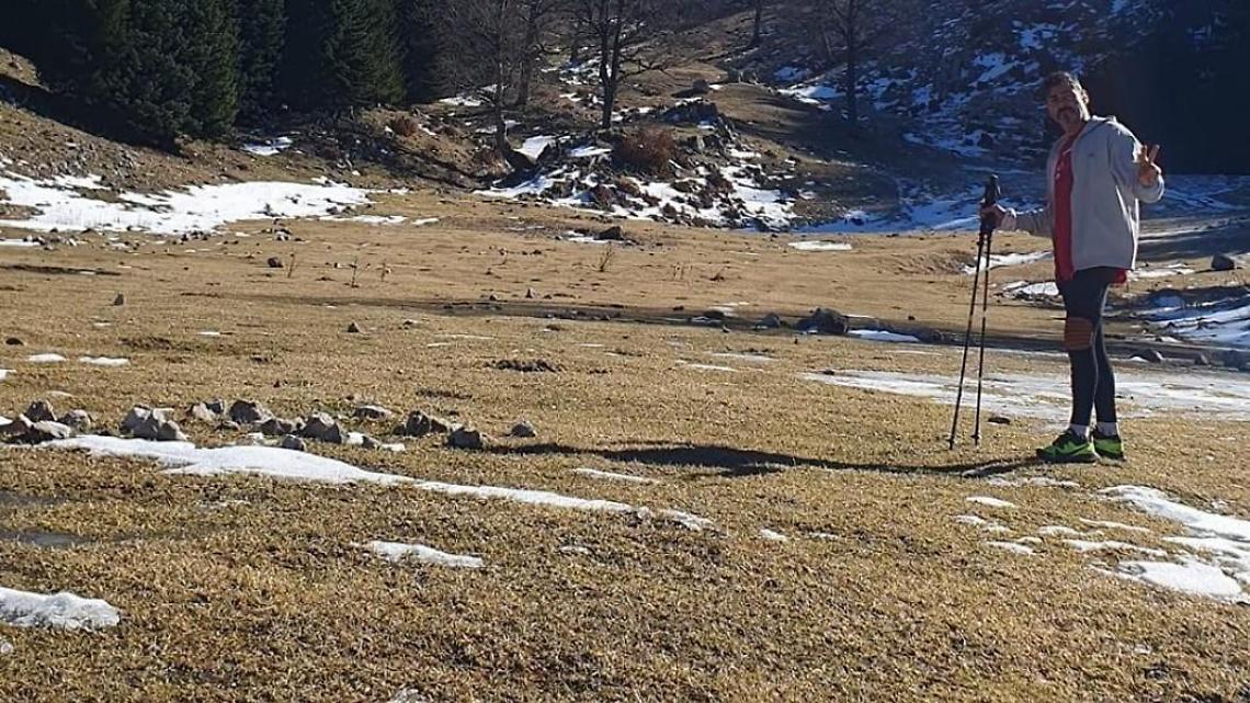 Campo Staffi: niente neve e piste chiuse. Ci si consola col trekking
