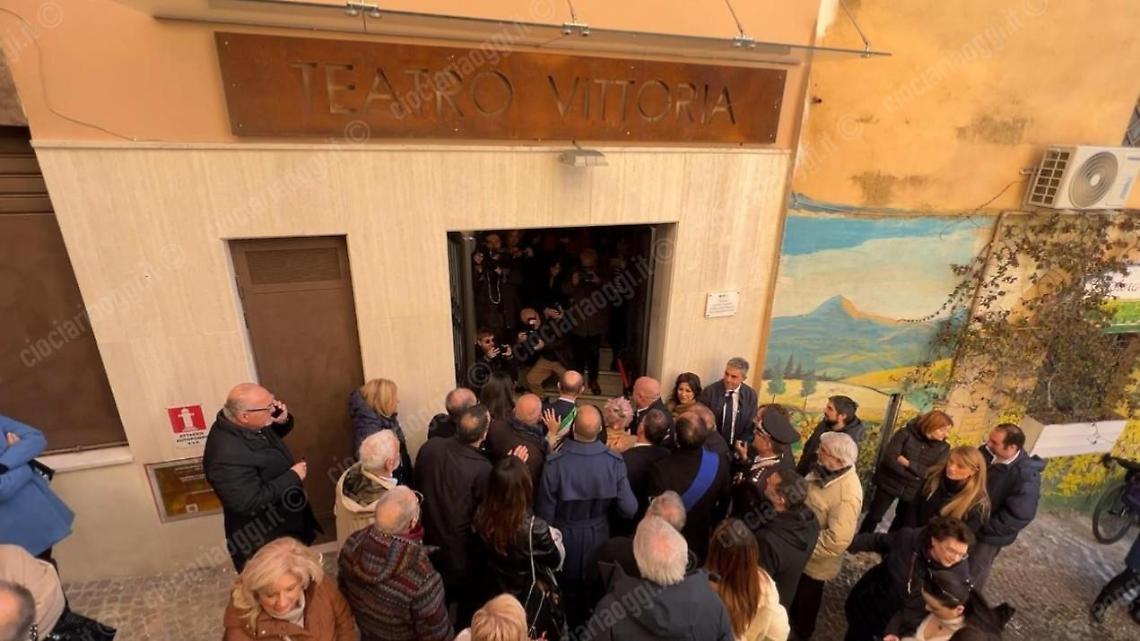 Teatro Vittoria inaugurazione