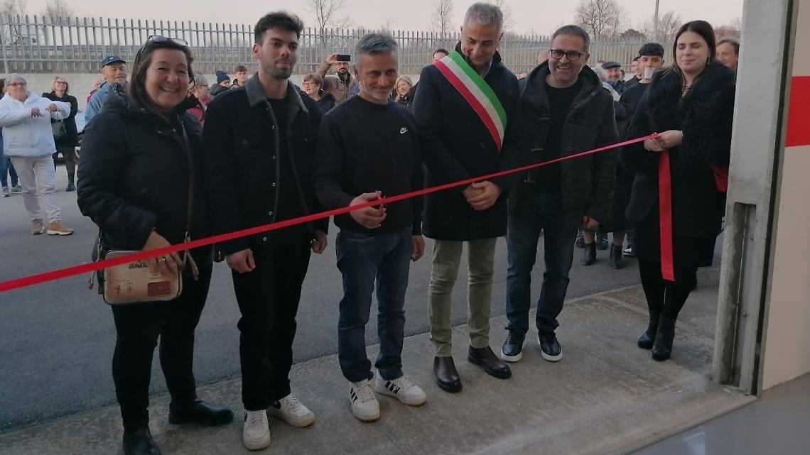 Polo artigianale, inaugurata l'autofficina di Pino De Santis