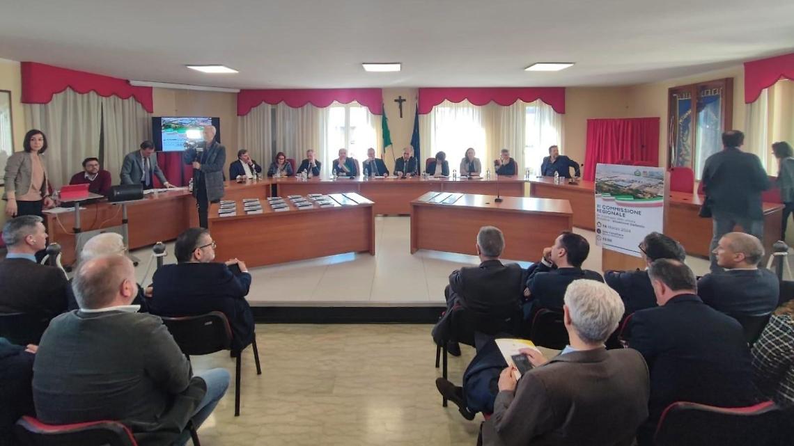 La Regione in visita allo stabilimento di Piedimonte