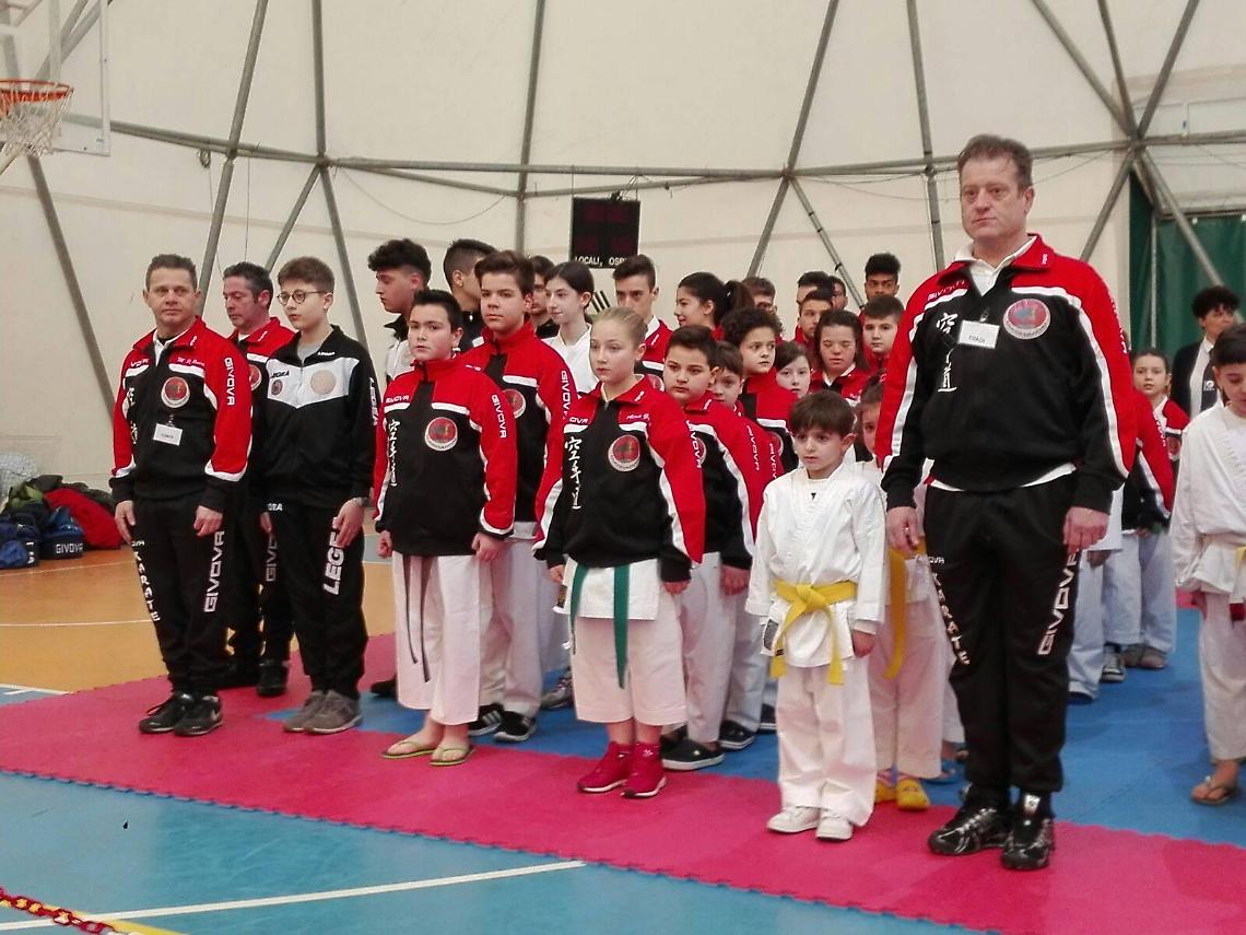 Medaglie a Itri per gli allievi della scuola di Karate Funakoshi di Broccostella-Sora-Atina