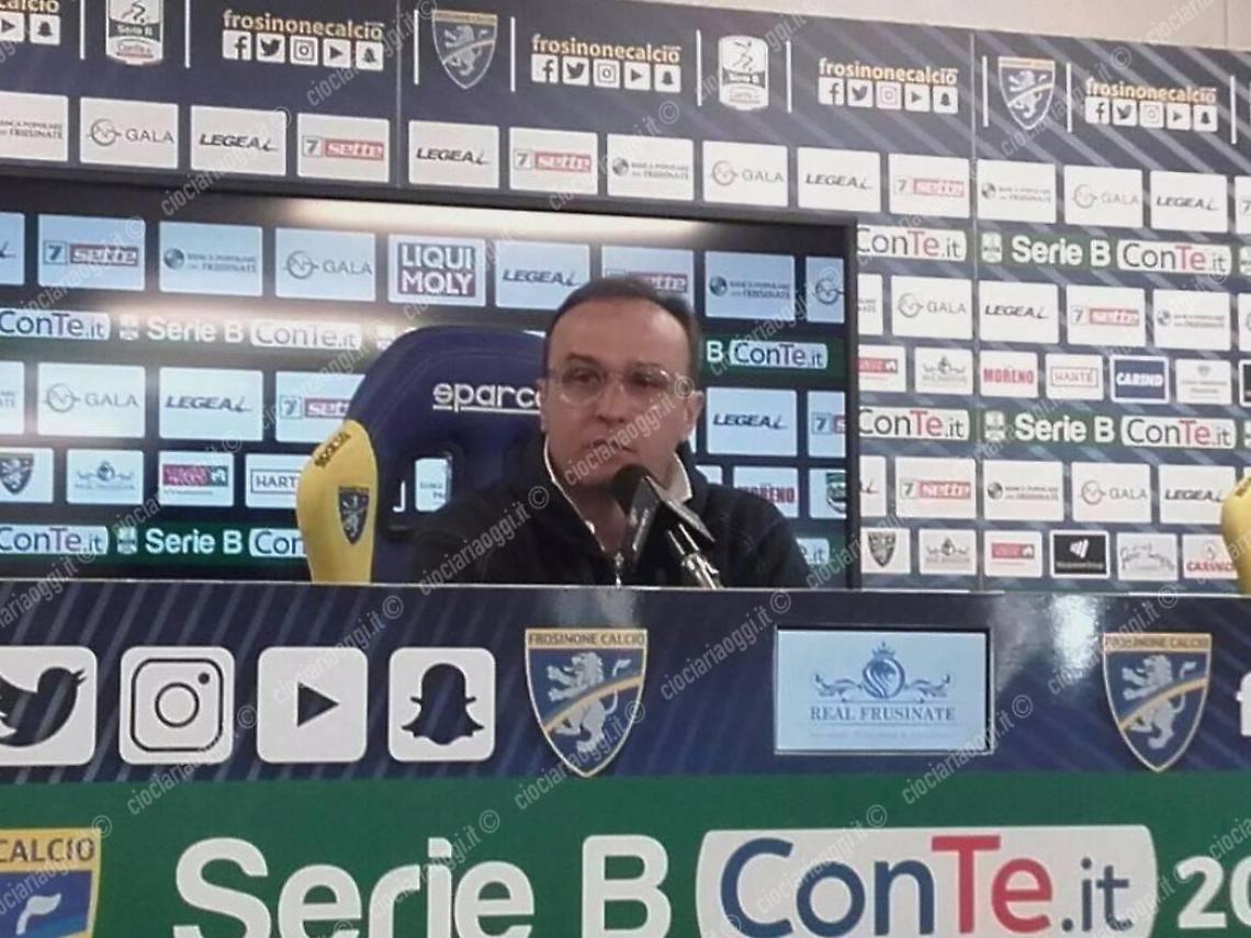 Perugia-Frosinone, parla mister Marino: "Ci saranno delle modifiche nella formazione"