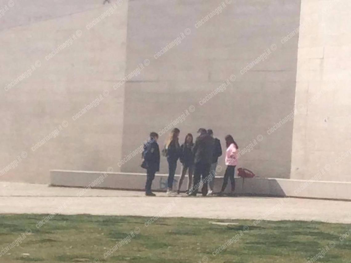 Sorprese a scrivere sui muri dell'Auditorium: minorenni multate dai vigili urbani