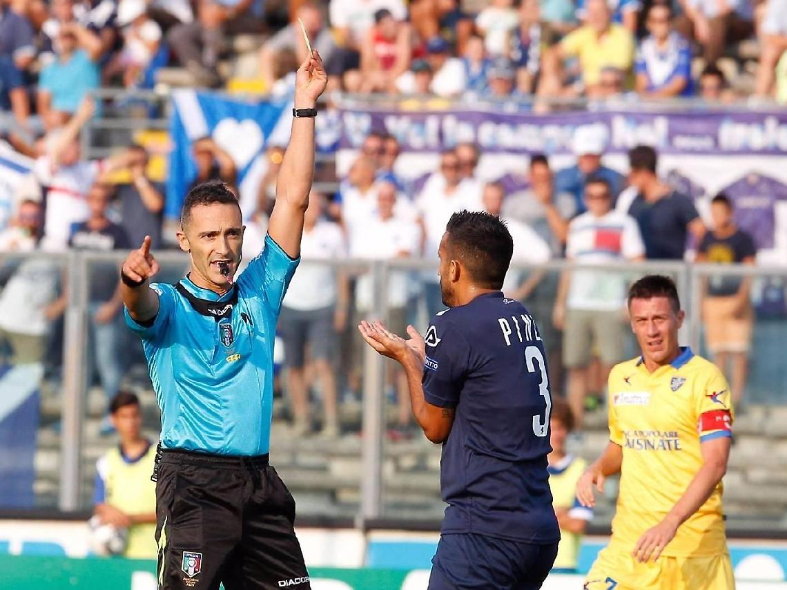 Frosinone-Trapani: dirigerà l'incontro dello stadio Comunale Di Paolo della sezione di Avezzano
