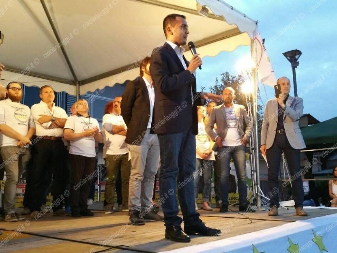 Luigi Di Maio: "Bellincampi la persona giusta per cambiare Frosinone"