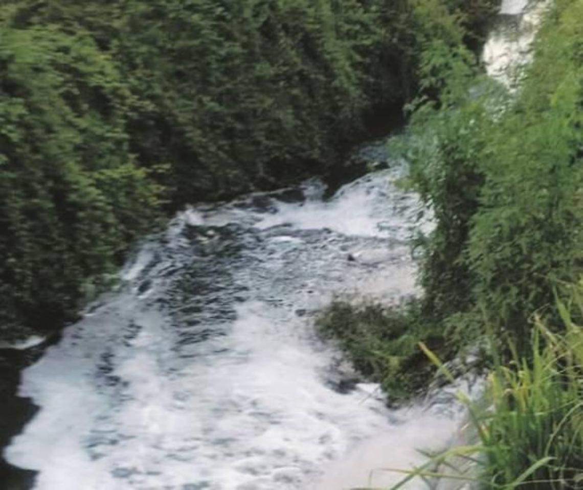 Una "bomba" ambientale: odori nauseabondi e schiuma bianca a ridosso del fiume