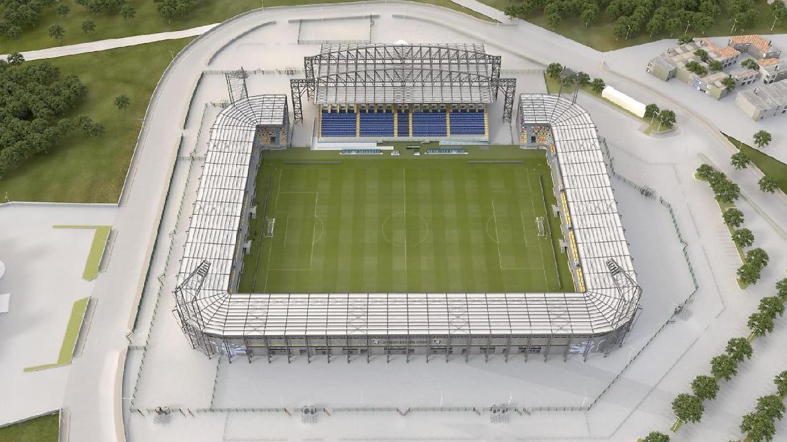 Nuovo stadio "Benito Stirpe": ipotesi 2 ottobre per l'attesa apertura