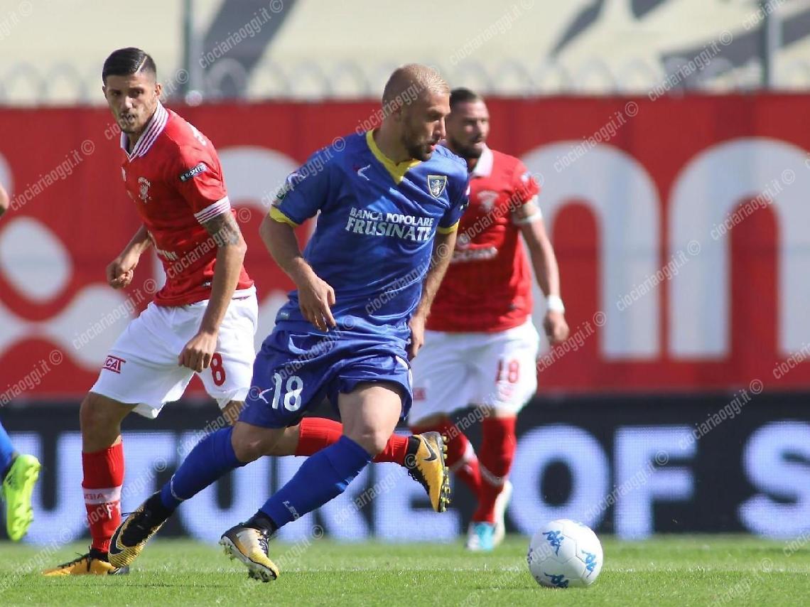I canarini cadono allo stadio "Curi", Perugia-Frosinone: 1-0
