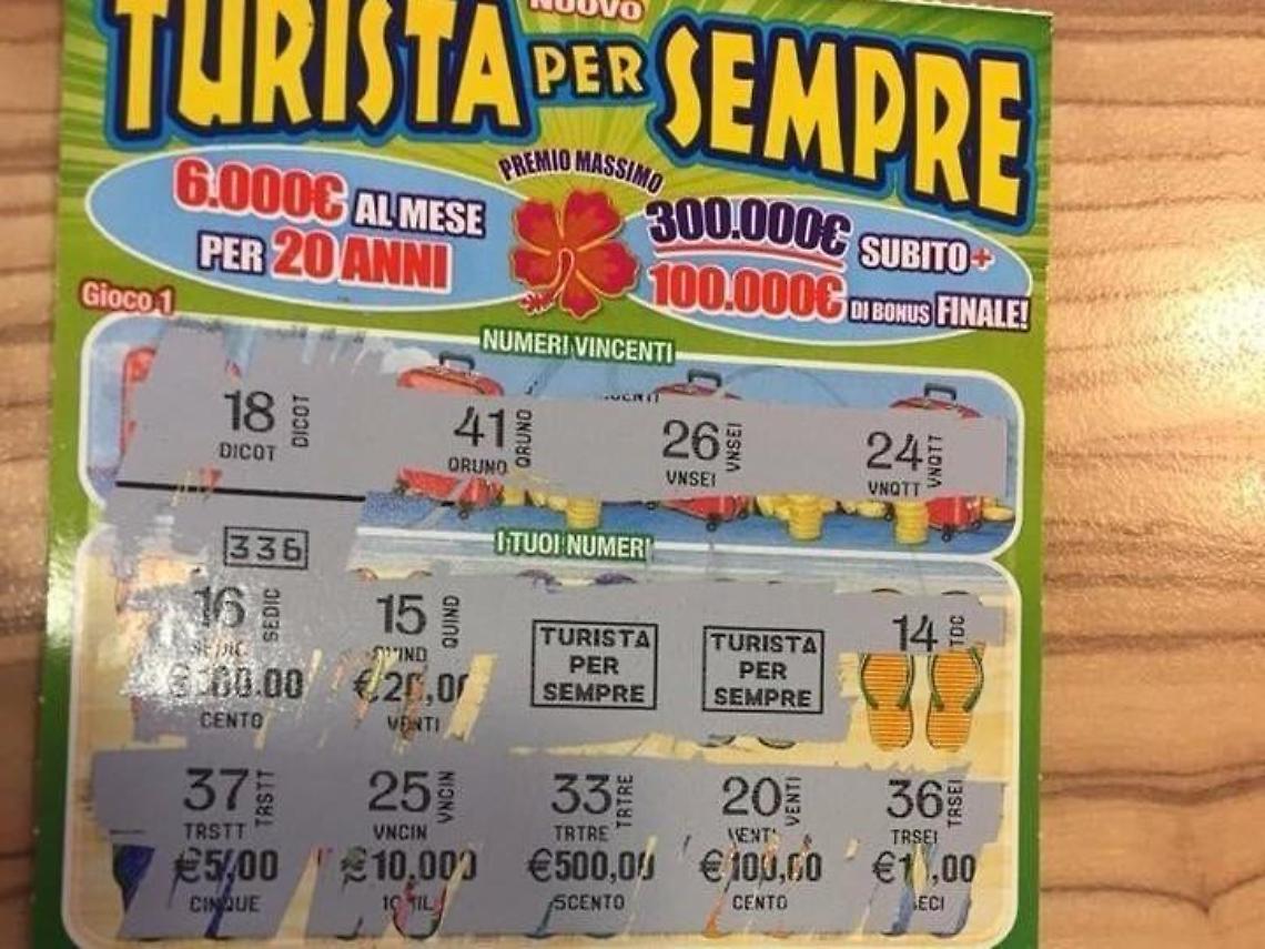 Turista per sempre: compra il suo solito tagliando, va a casa e scopre il... "tesoro"