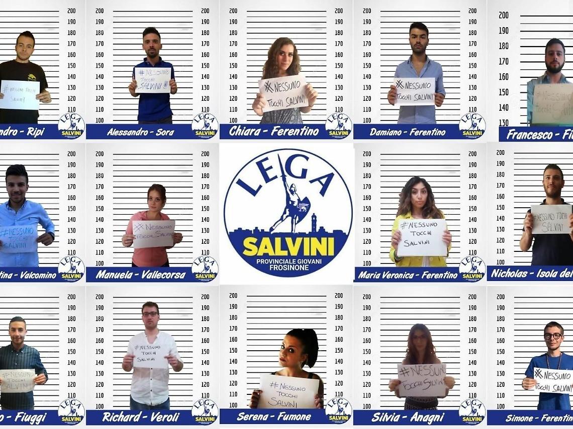 I giovani della Lega si schierano con il Ministro: "Nessuno tocchi Salvini"