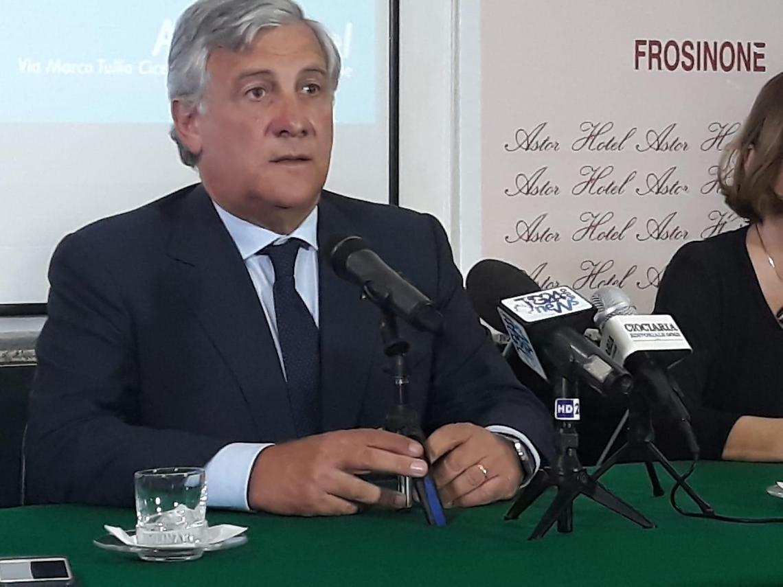 Lotta alla droga, Tajani: la mia pensione a favore della comunità