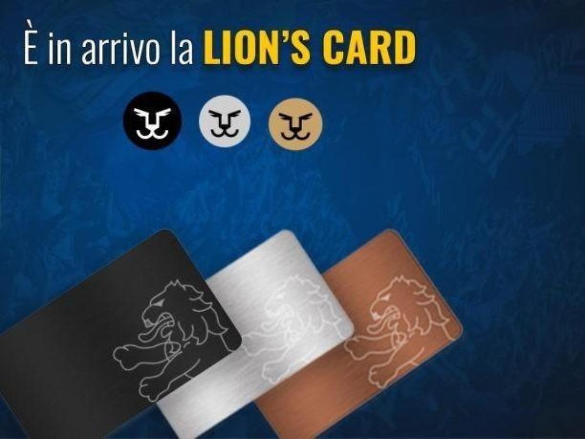Frosinone Calcio, nasce la Lion's Card: 3 versioni per essere vicino ai ciociari