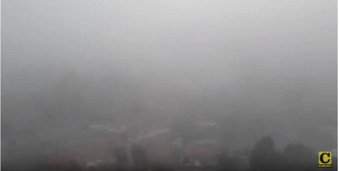 Maltempo, una tempesta di acqua e vento su tutta la zona nord della Ciociaria