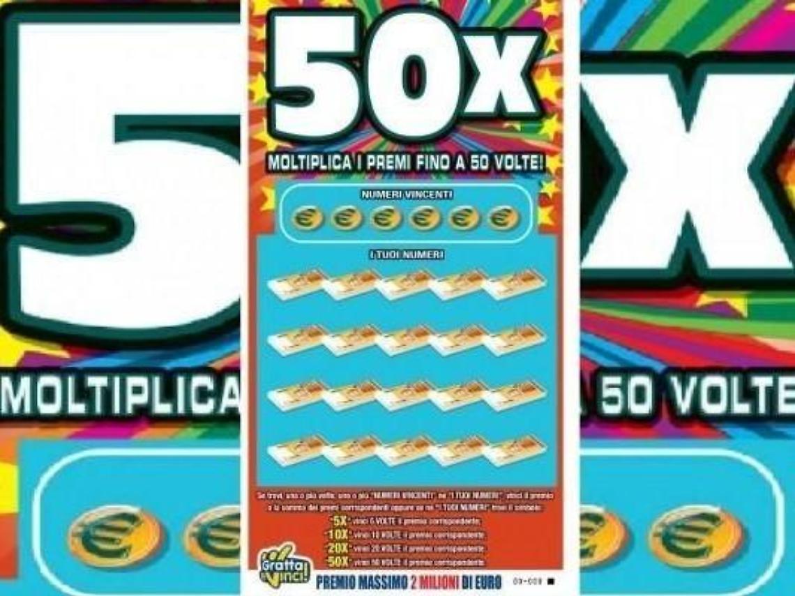Gratta e Vinci fortunato, vinti due milioni di euro: caccia al vincitore