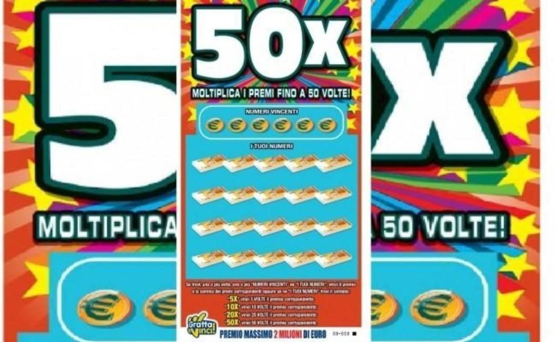 Tenta la fortuna e centra un'incredibile somma: 2 milioni al Gratta e Vinci