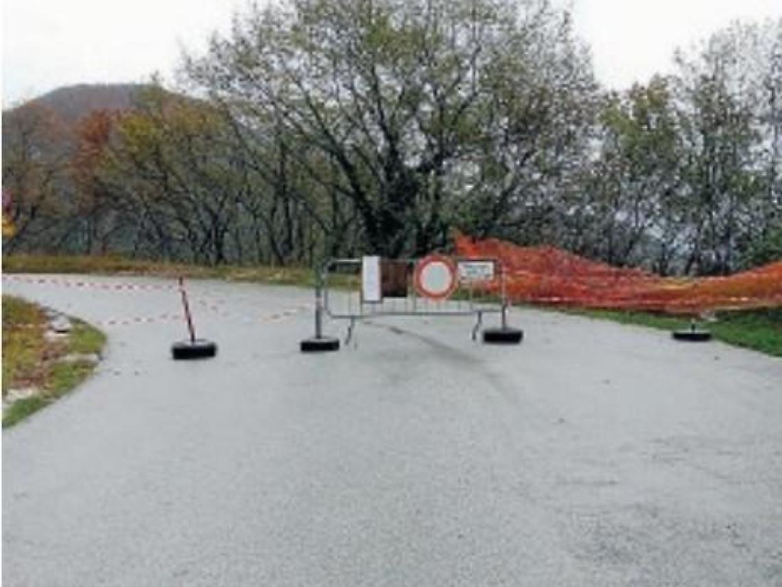 Maltempo, il santuario resta isolato: la provinciale per Canneto è ancora chiusa