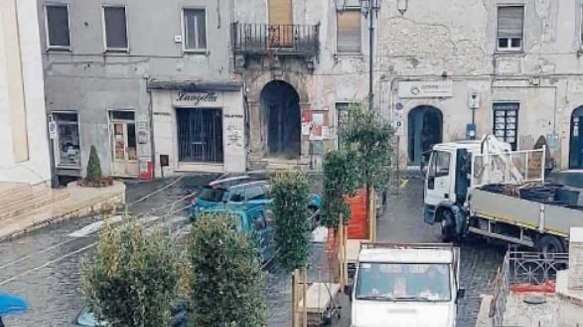 Ferentino, piazza Matteotti diventa antismog: l'iniziativa