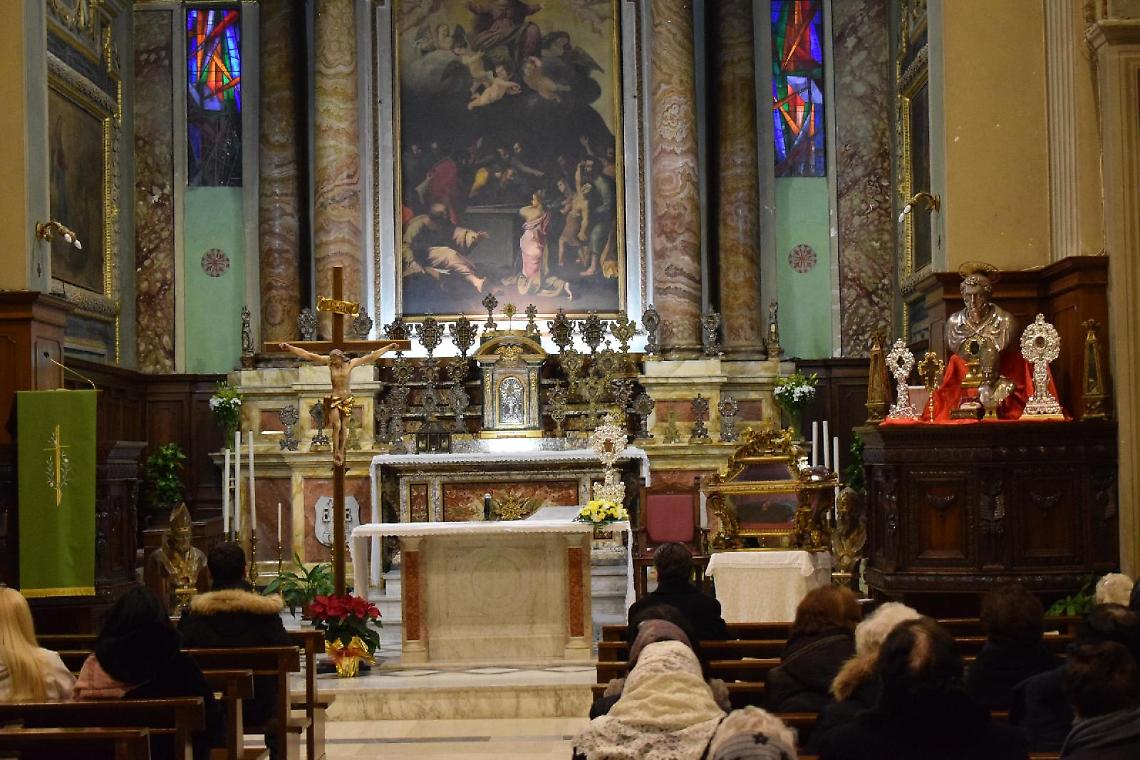 La comunità festeggia il suo San Biagio