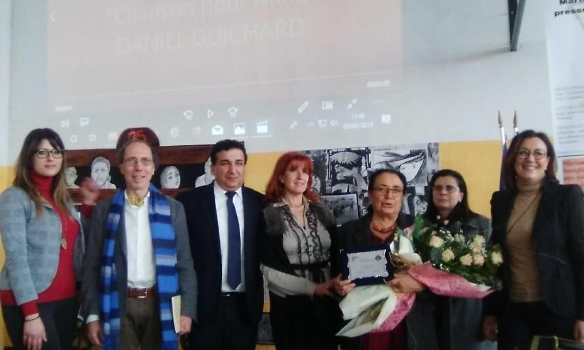 Gli studenti incotrano Miriam Dell'Ariccia scampata alla Shoah