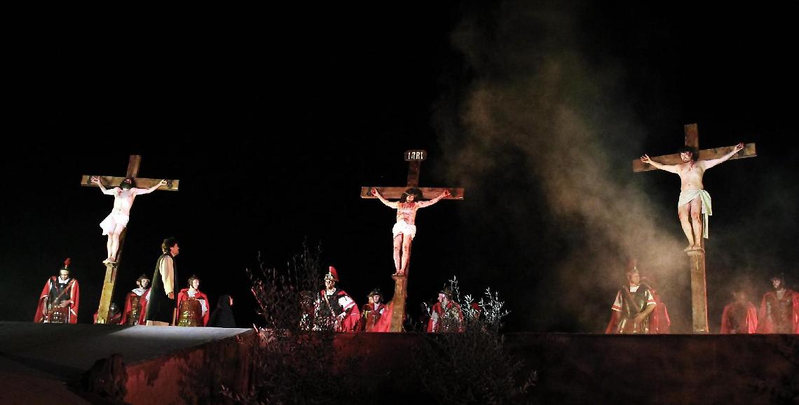 Rievocazione del Venerdì Santo: cambia la location della Crocefissione