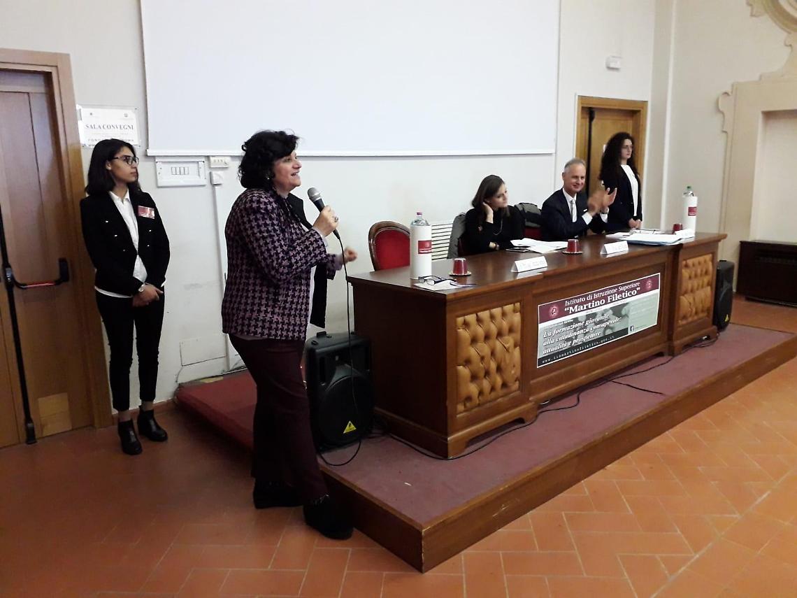 Il rapporto tra scuola e Costituzione. Interessante convegno al Filetico