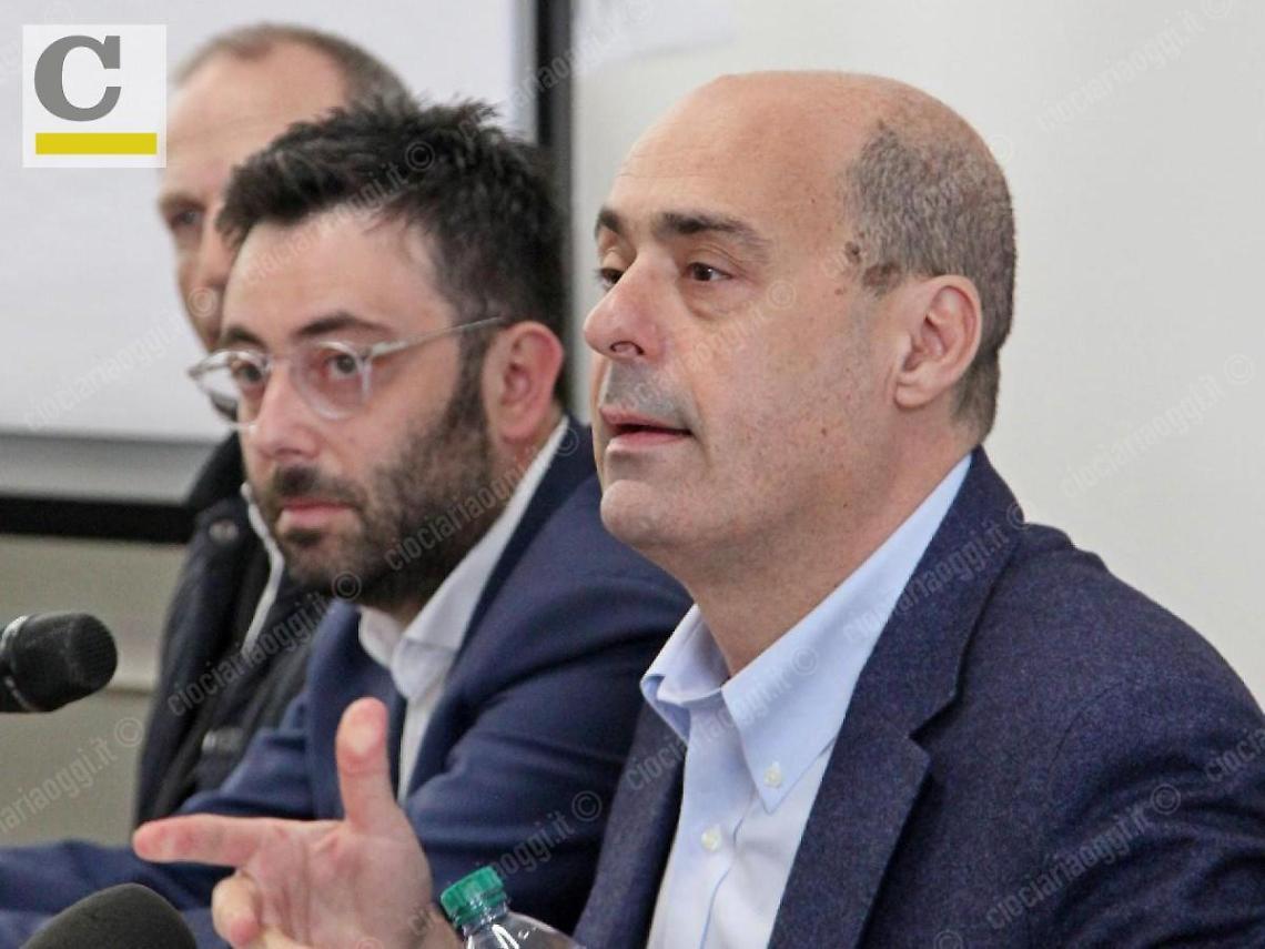 Nicola Zingaretti fa tappa ad Anagni e traccia la rotta del Pd