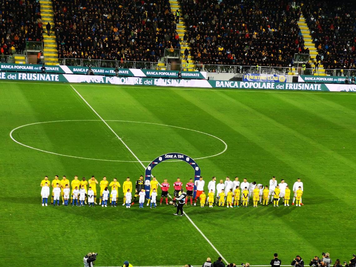 Frosinone - Inter 1-3 I nerazzurri la spuntano su un volenteroso Frosinone