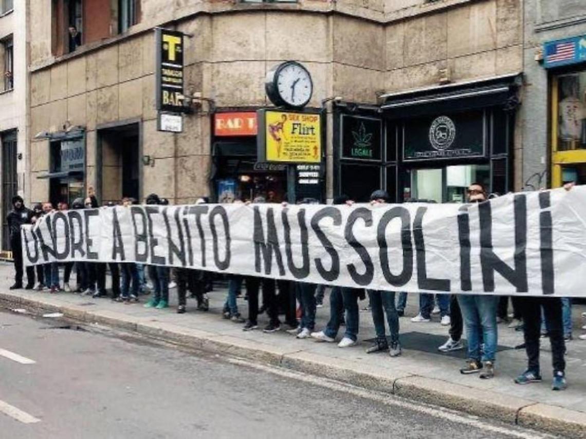 Blitz fascista in piazzale Loreto, nei guai un 29enne frusinate