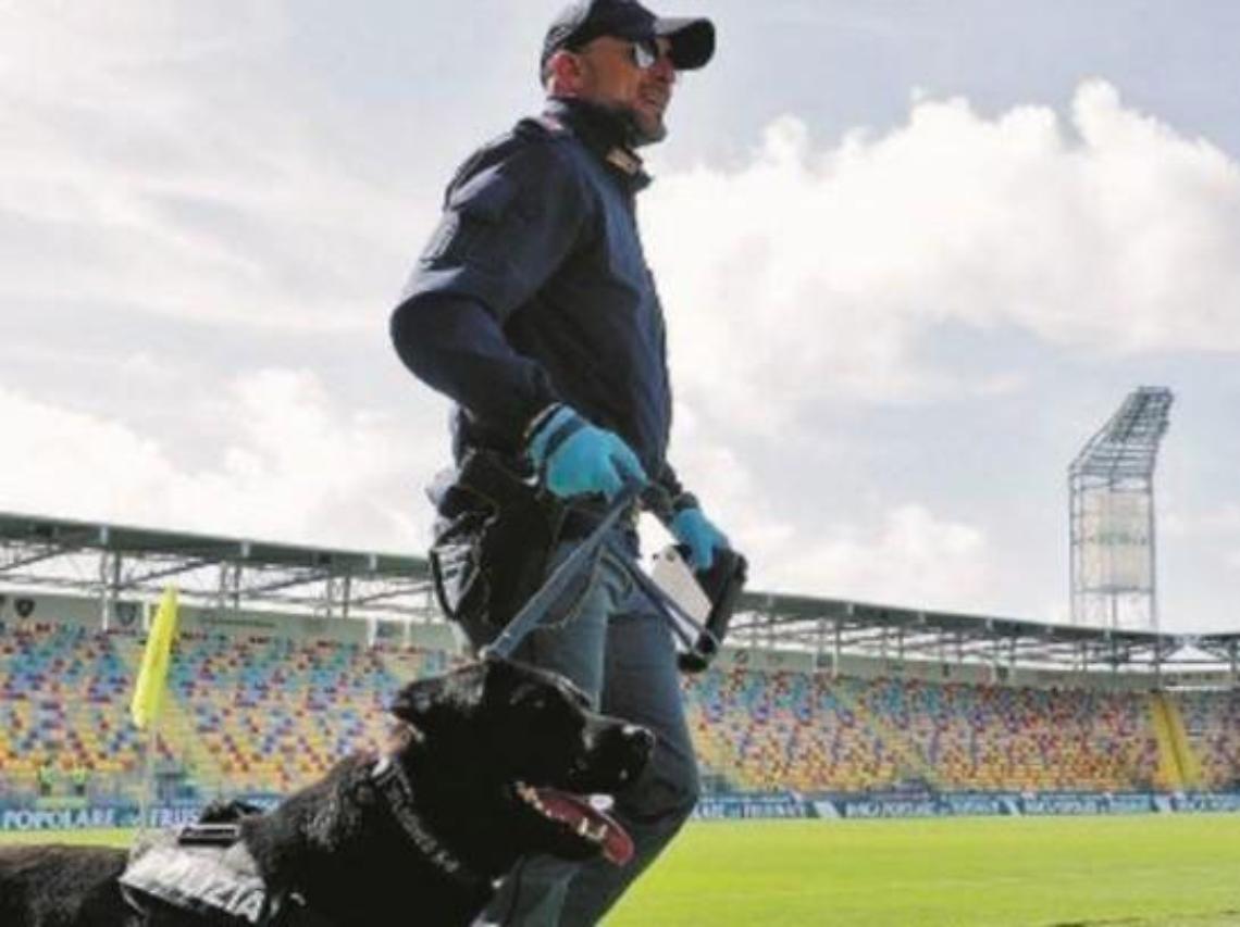 Frosinone vs Napoli: sassi contro la polizia: un arresto a fine partita