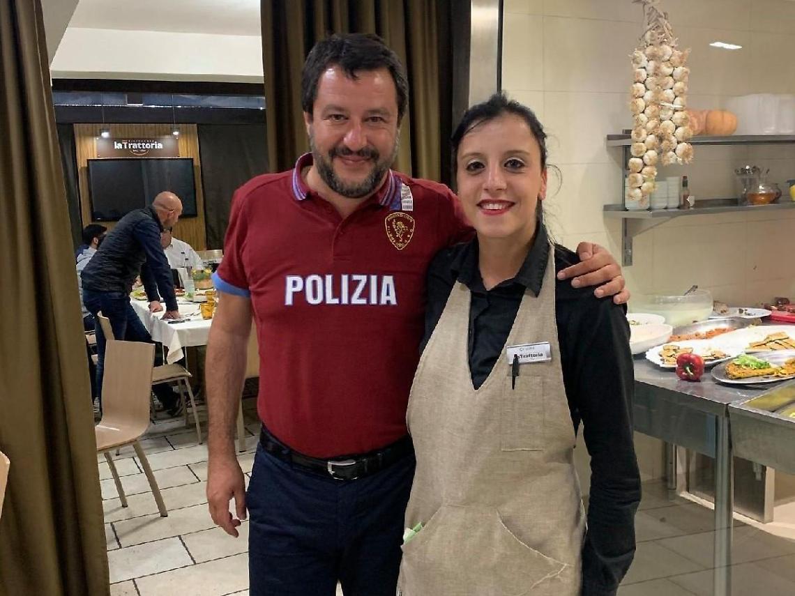 Matteo Salvini fa tappa a Frosinone: il Ministro dell'Interno all'Hotel Testani
